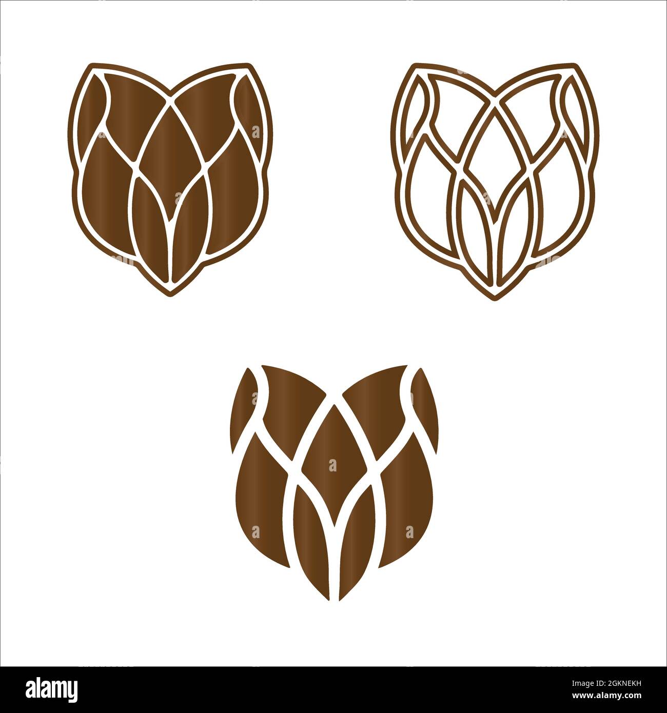 Butterfly Vector Minimalist Logo Stock Vector