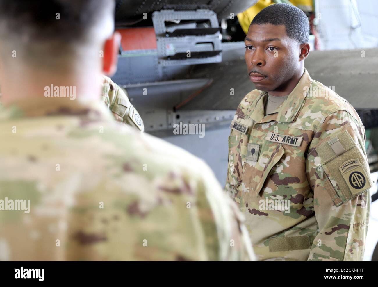 Spc. Victor Mccollum, An Attack Helicopter Repairer With Alpha Company 