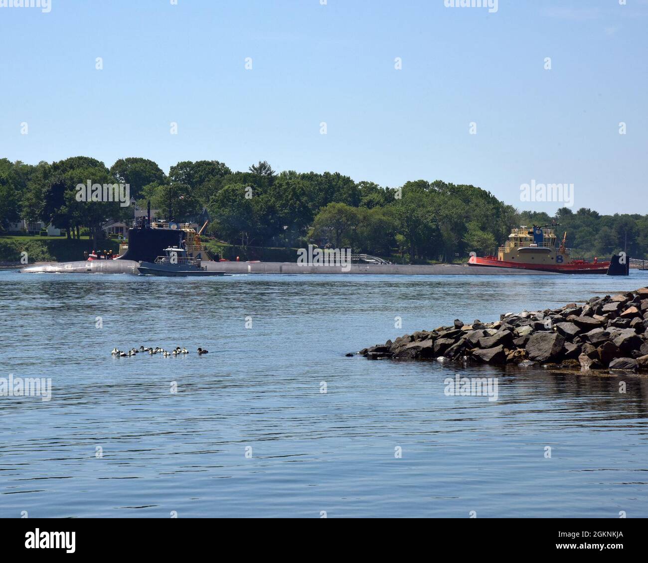 Portsmouth Naval Shipyard, Kittery, Maine, June 6, 2021 USS California
