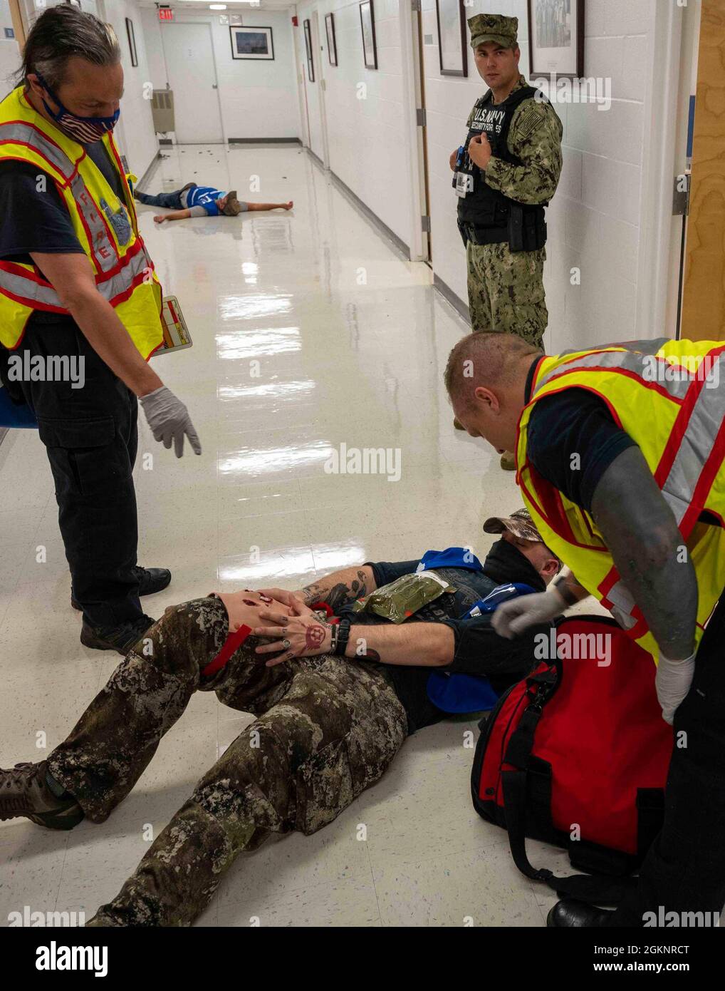 210608NZR3241118 MILLINGTON, Tenn. (June 8, 2021) Security forces