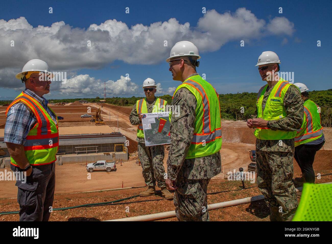 Dave Bednarcik, the Marine Corps Base (MCB) Camp Blaz Range Control ...