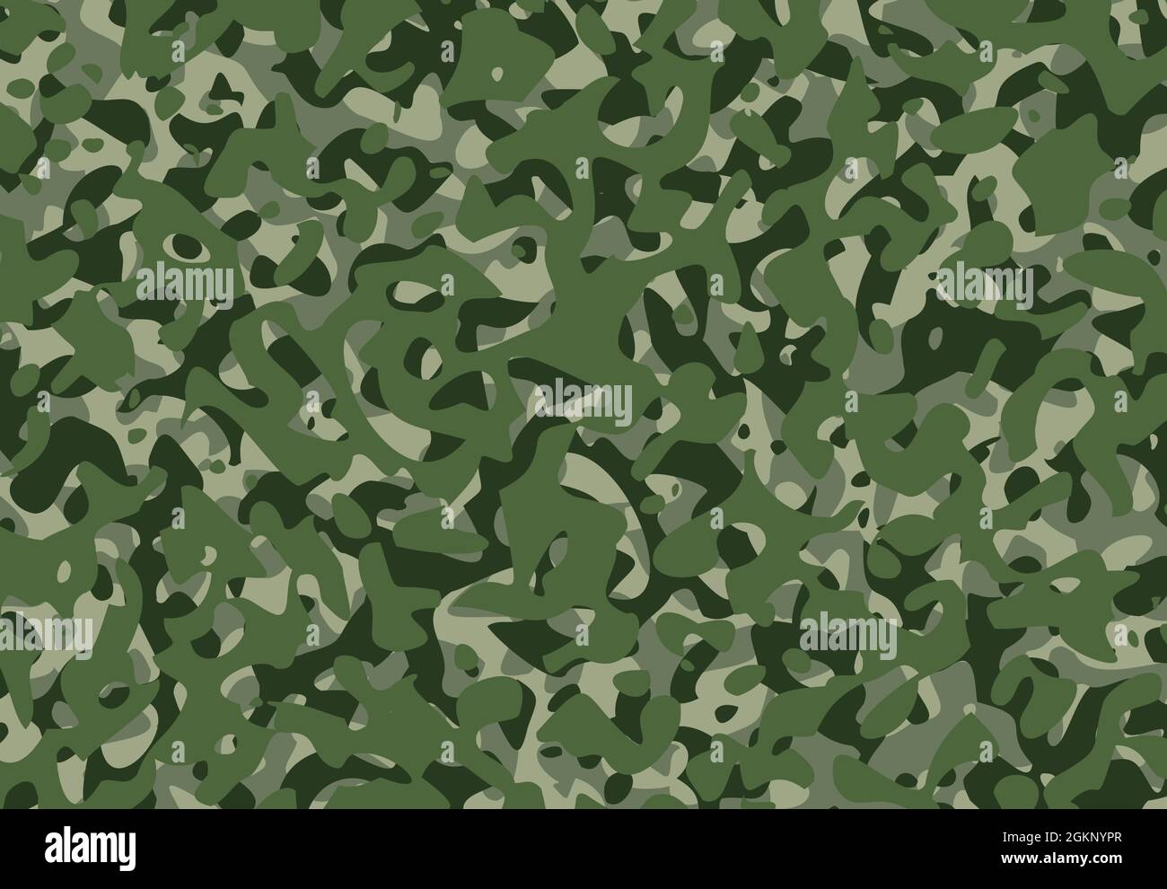 Army camouflage background pattern green camo vector design Stock
