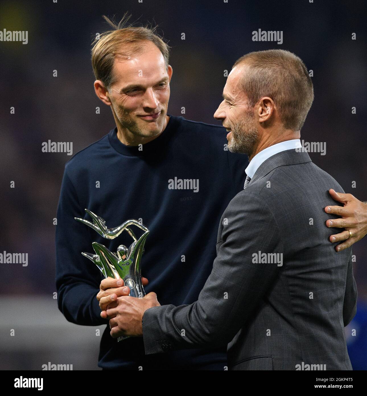 Thomas tuchel champions league trophy hi-res stock photography and images -  Alamy