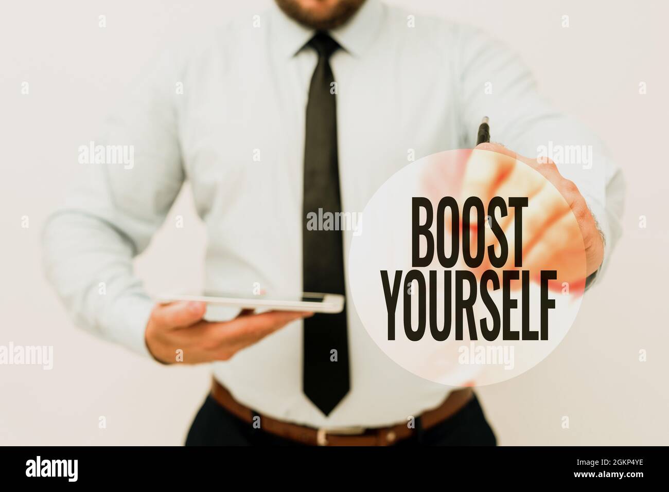 Boost Imagine Text showing inspiration Boost Yourself. Conceptual photo to make ...