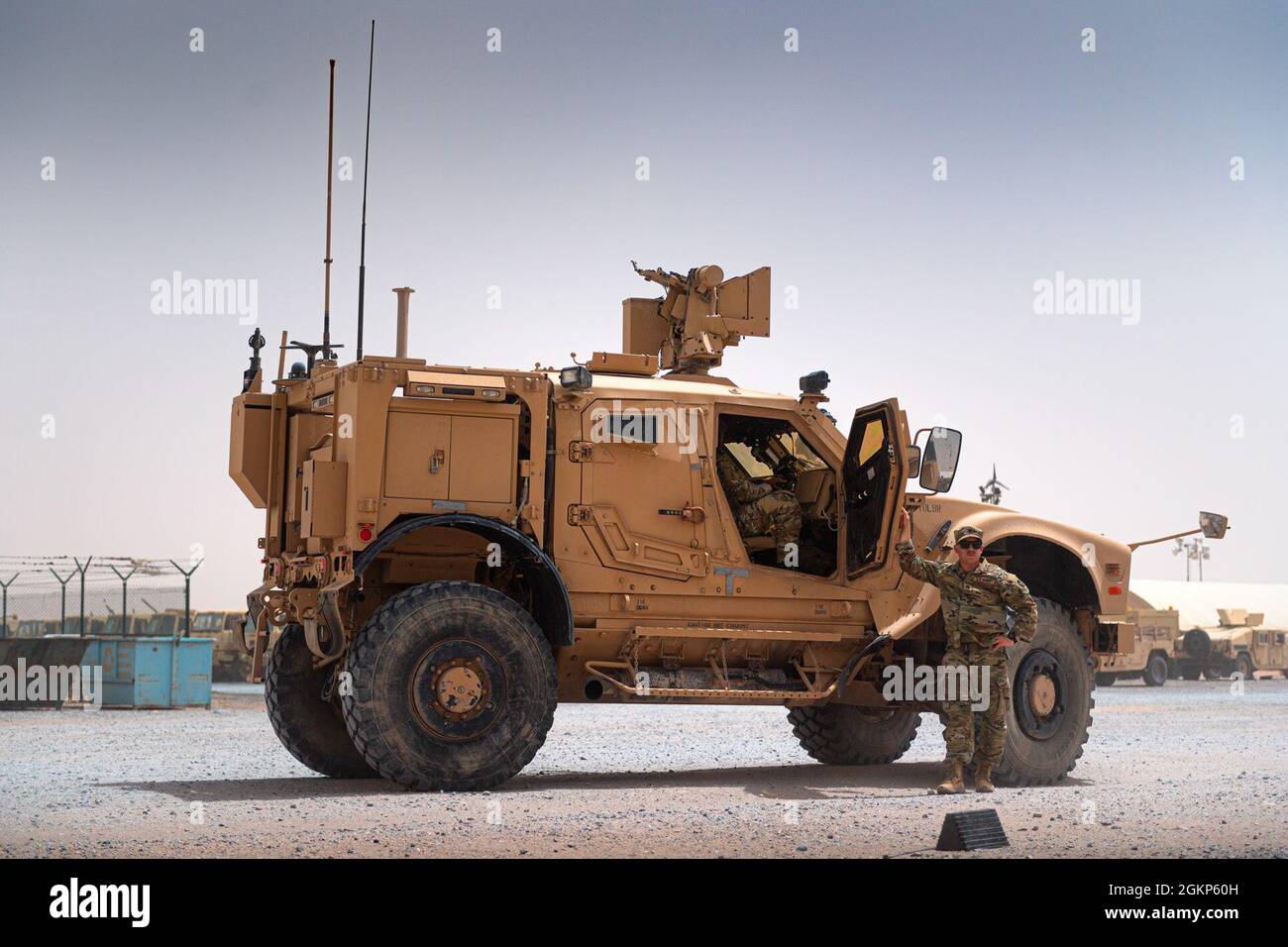 Ambush protected all terrain vehicles hi-res stock photography and