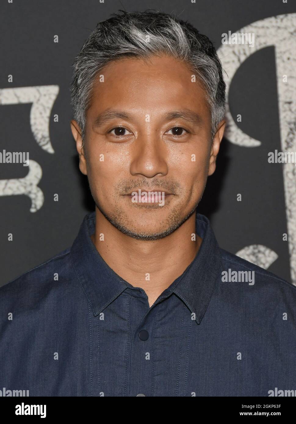 Los Angeles, CA, September 14, 2021. Alain Uy arrives at Focus Features