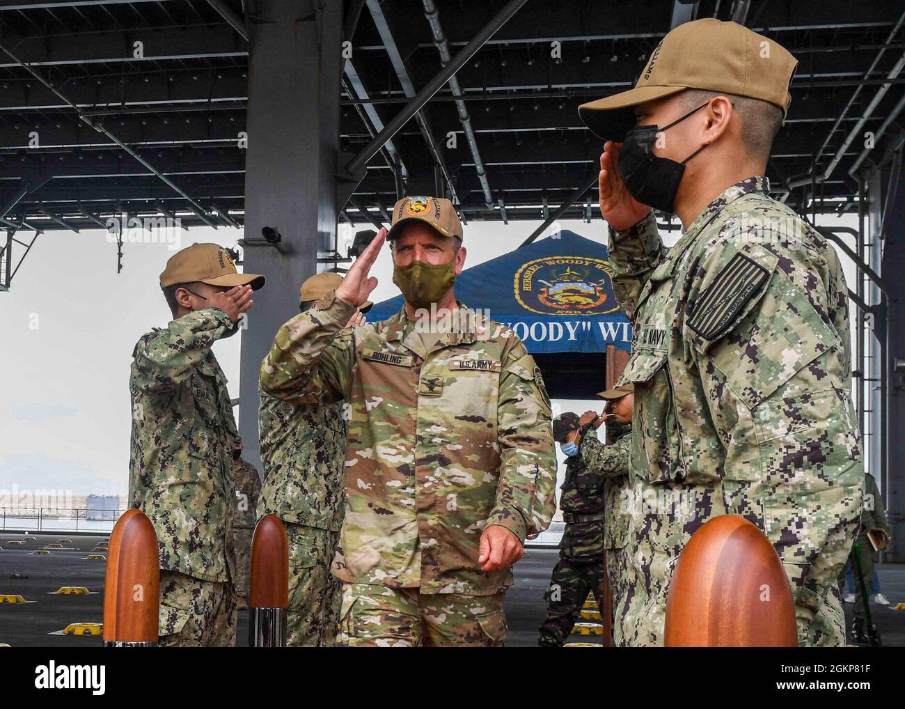 AGADIR, Morocco (JUNE 11, 2021) U.S. Army Major General Andrew Rohling ...