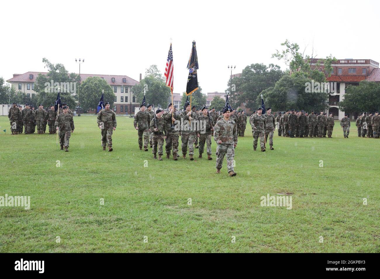FORT BENNING, Ga Lt. Col. David Holstead relinquishes command of the