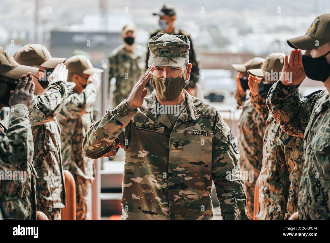 Members of USS Hershel 