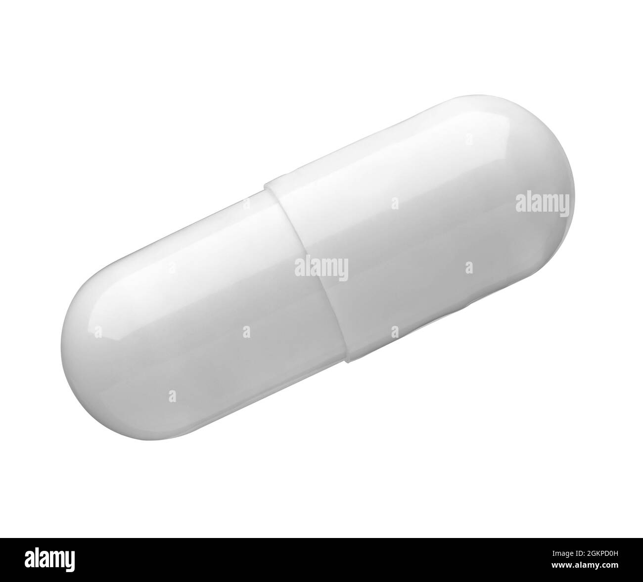 white red pill medical drug medication Stock Photo Alamy