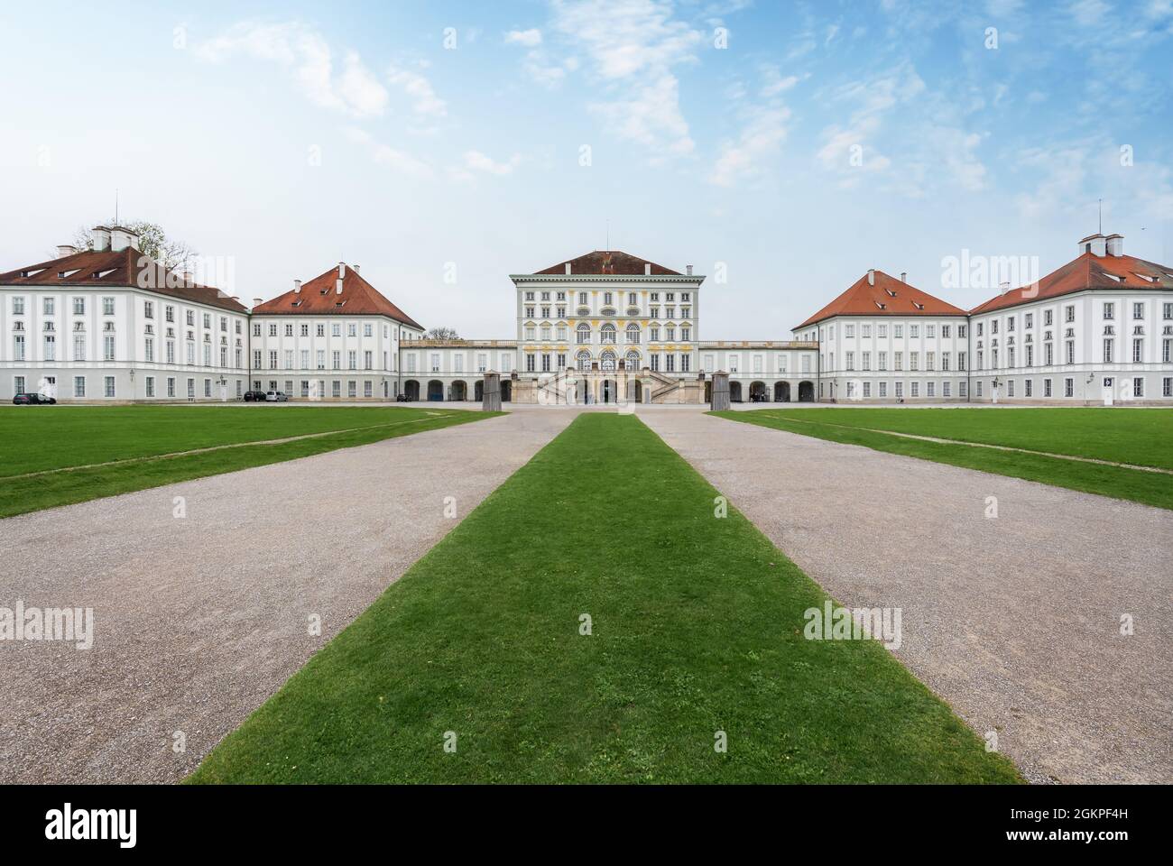 Nymphenburg Palace - Munich, Bavaria, Germany Stock Photo