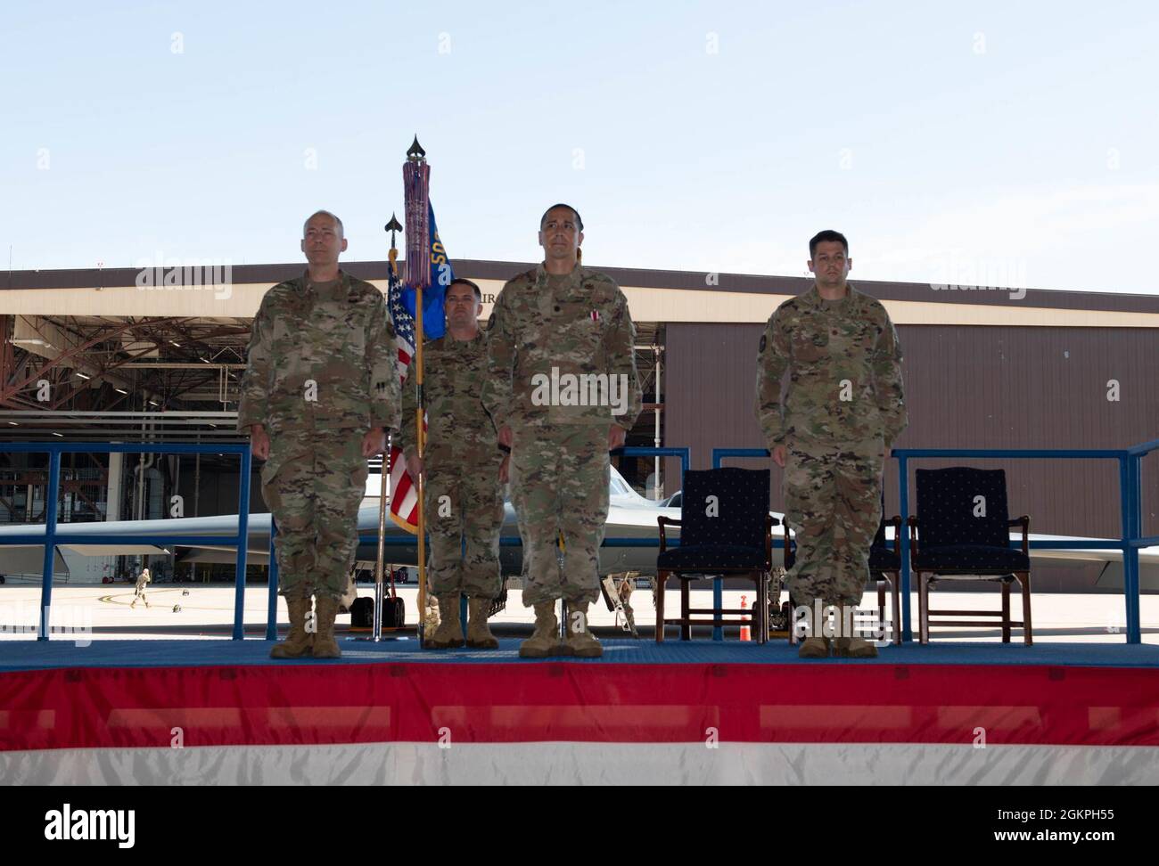 U.S. Air Force Col. Christopher Callis, 509th Mission Support Group ...