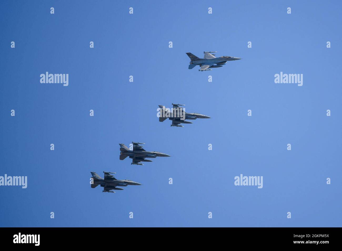 South Dakota Air National Guard F16 Fighting Falcons of the 114th