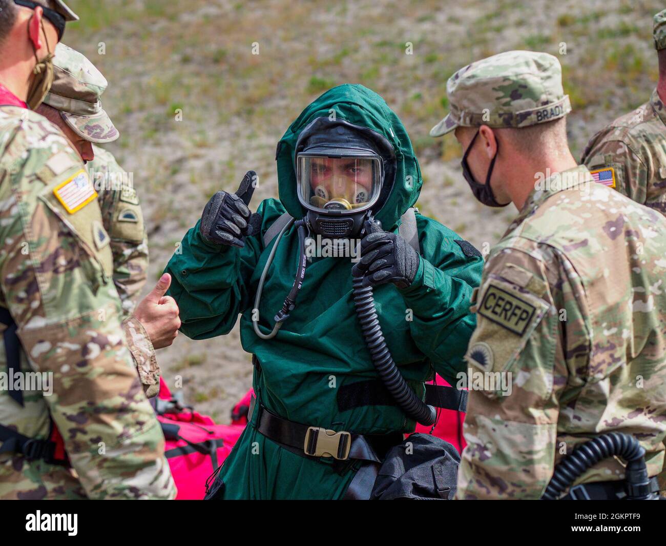 Level c hazmat suit hi-res stock photography and images - Alamy, image size:1300x1065