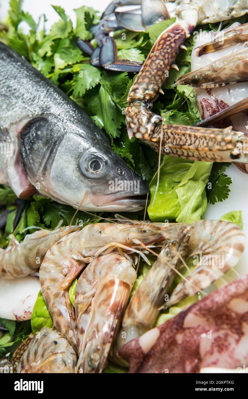 Fish crab prawn hires stock photography and images Alamy