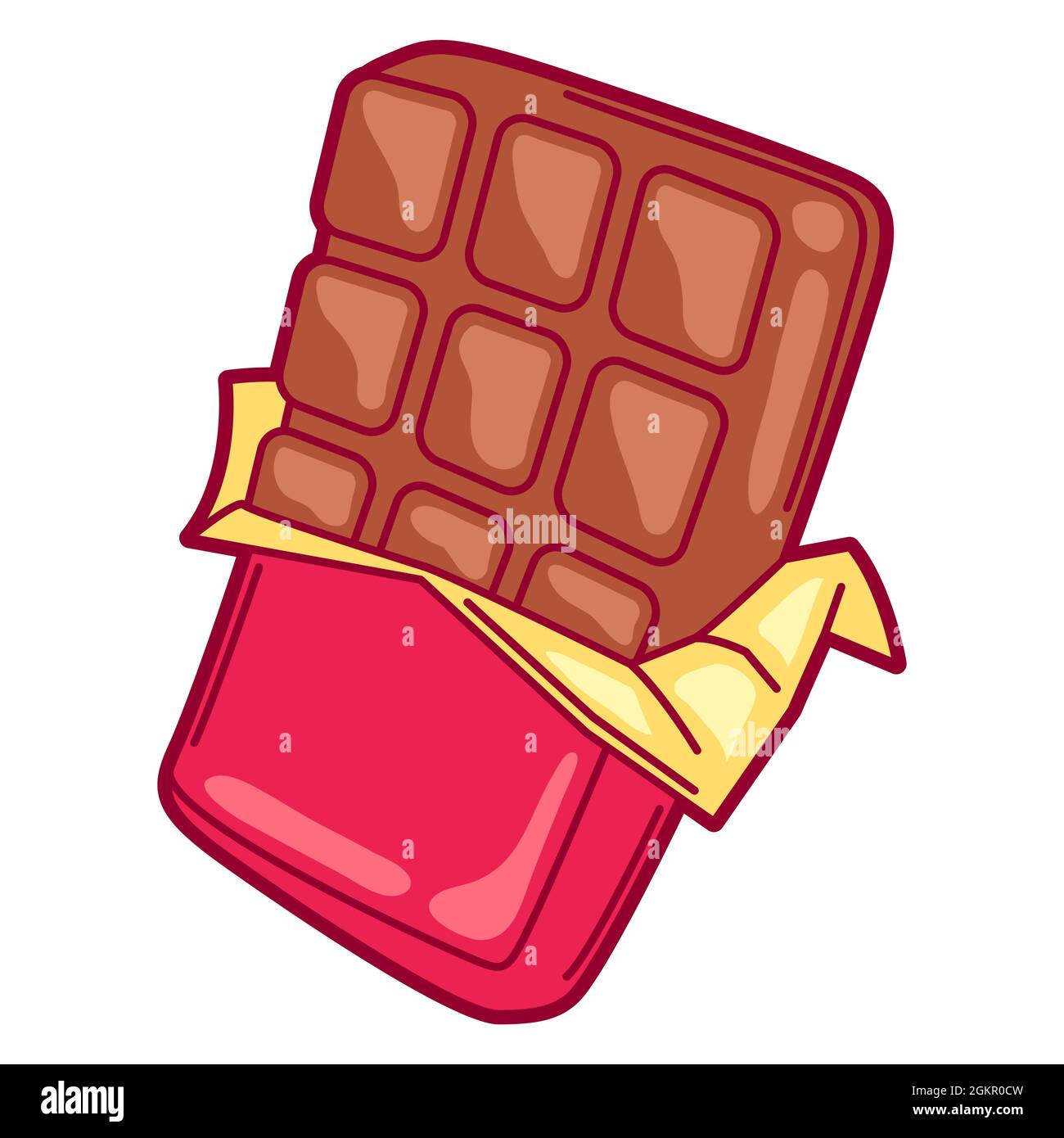 Illustration of chocolate tile in cartoon style. Cute funny character Stock Vector Image & Art - Alamy Illustration of chocolate tile in cartoon style. Cute funny character Stock Vector Image & Art - Alamy