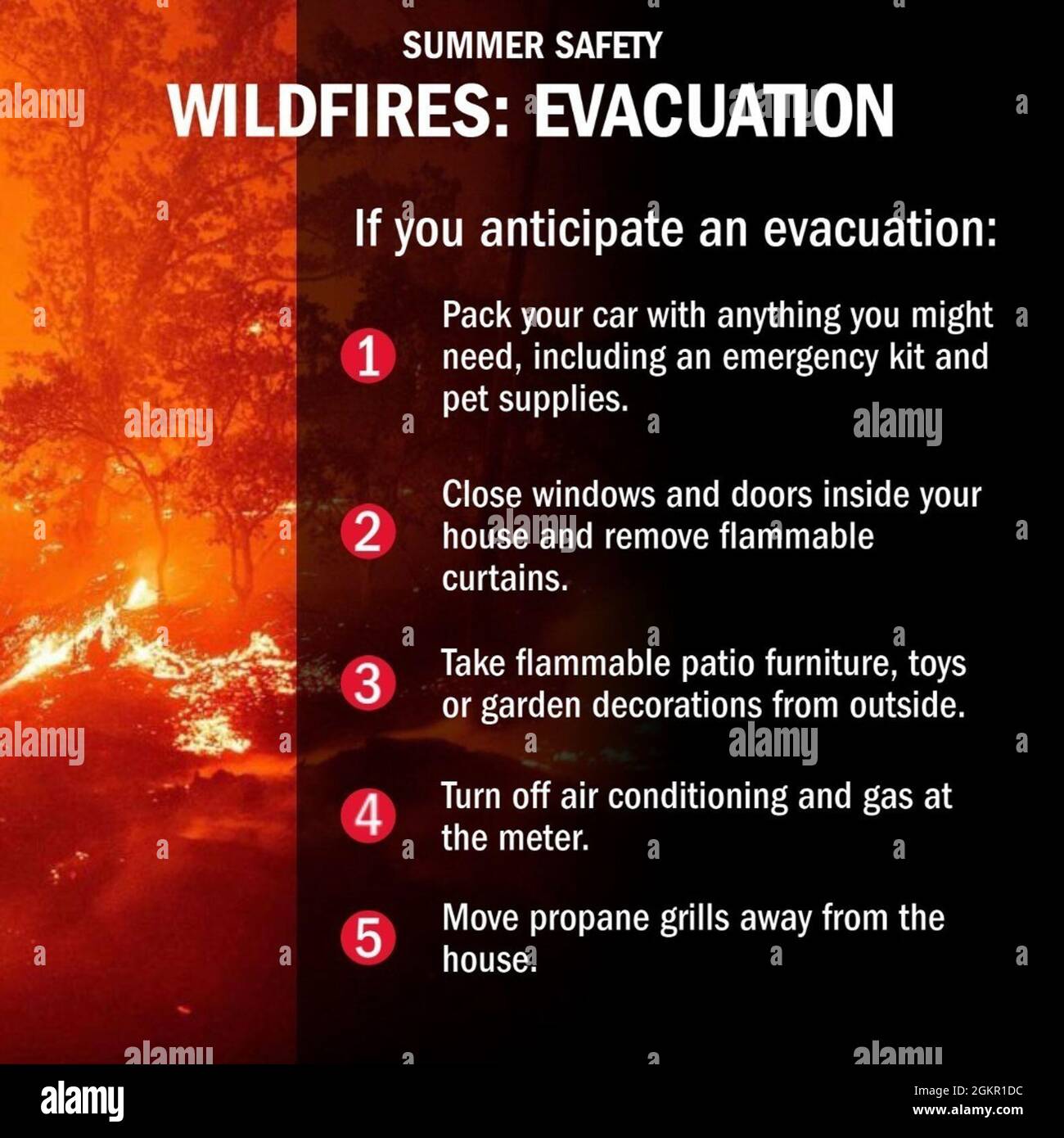 MCICOM offers tips for how to prepare for an evacuation in the event of ...