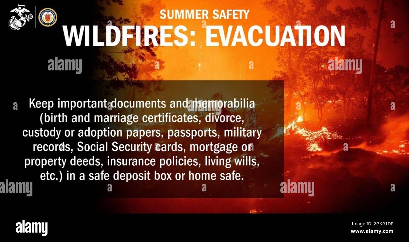 MCICOM offers tips for how to prepare for an evacuation in the event of ...