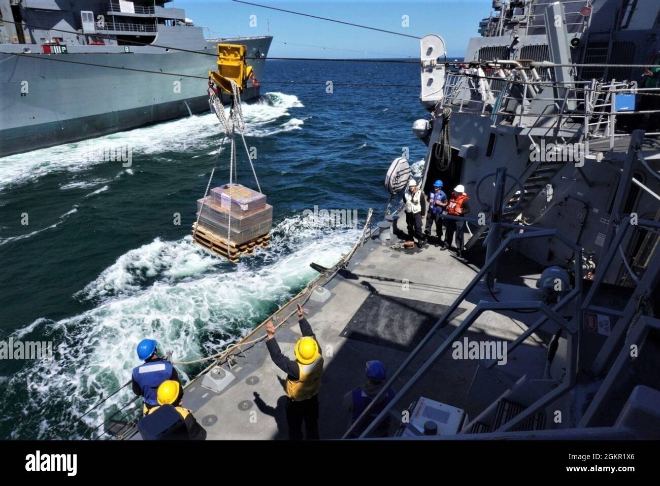 NORFOLK (NNS) Military Sealift Command’s Combat Logistics Force fast combat support ship USNS