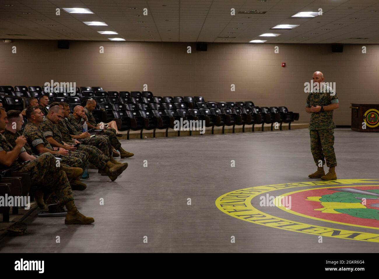 U.S. Marine Corps Chief Warrant Officer 4 David Tomlinson, the Marine