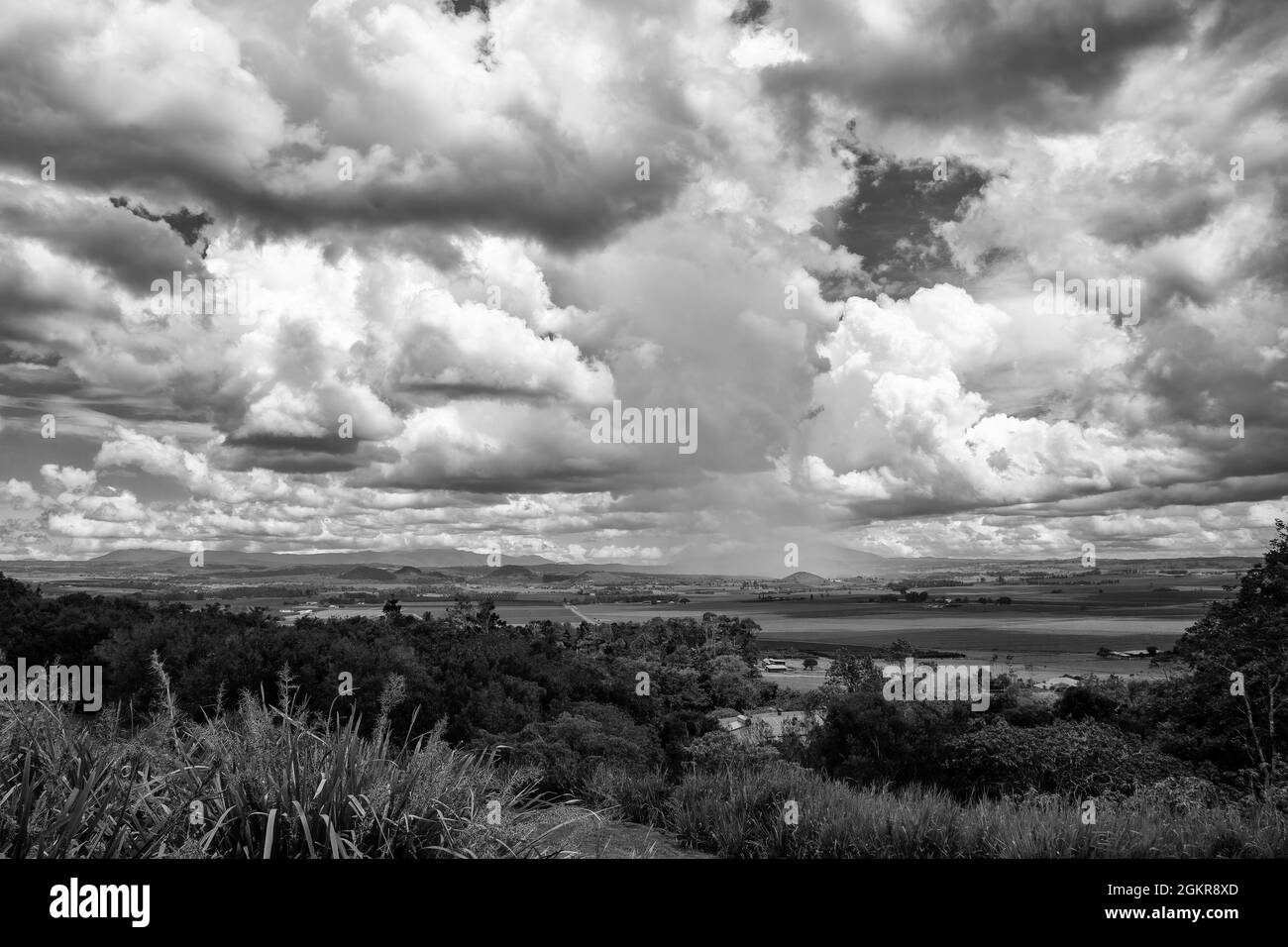Spectacular storm on the Atherton Tablelands Stock Photo Alamy