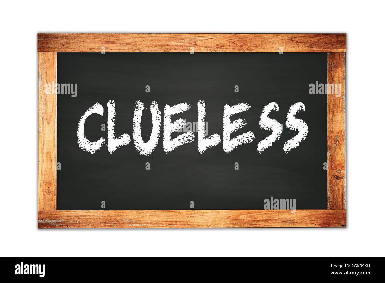 Clueless text Cut Out Stock Images & Pictures - Alamy