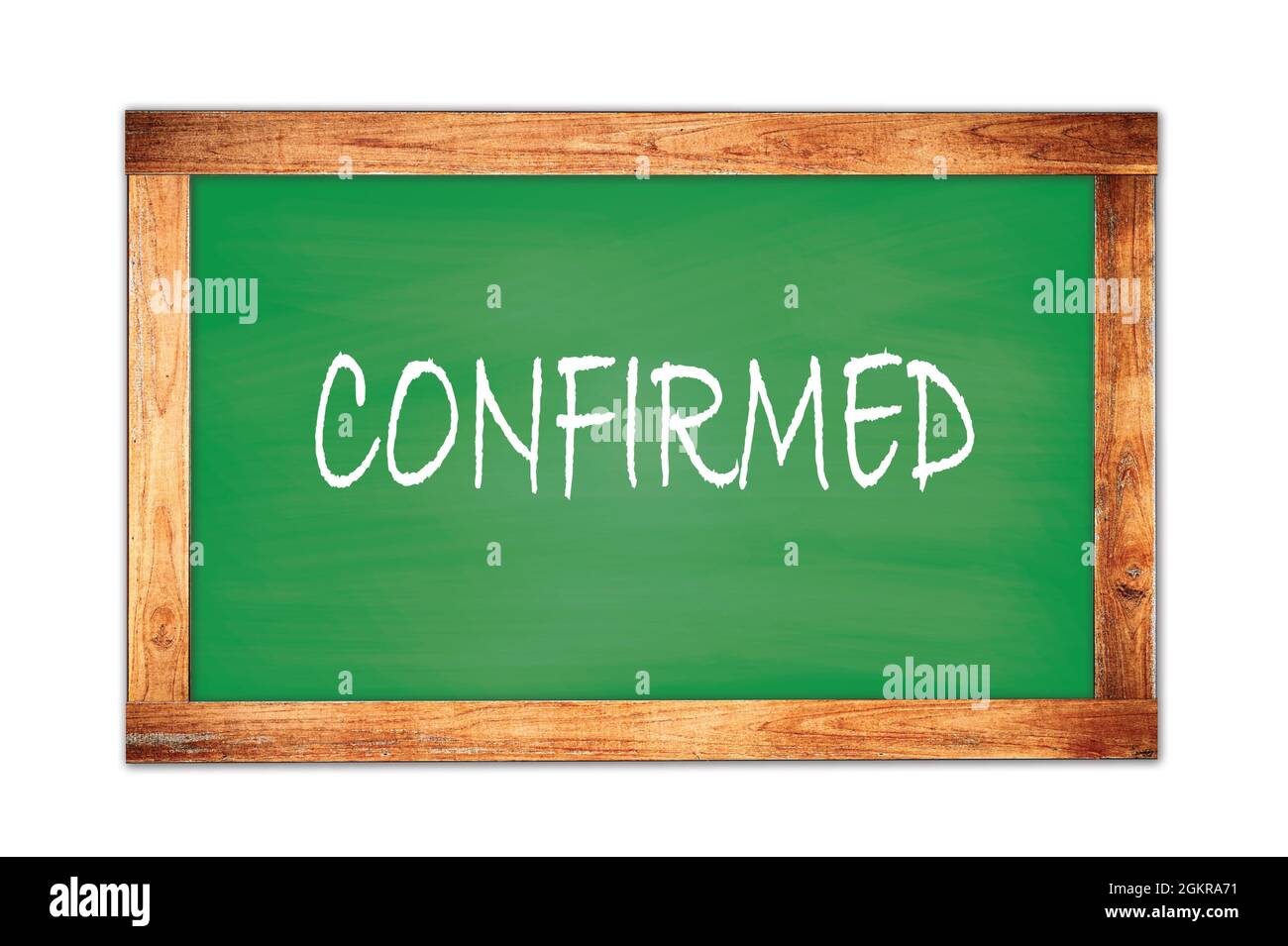 Confirmed text hi-res stock photography and images - Alamy