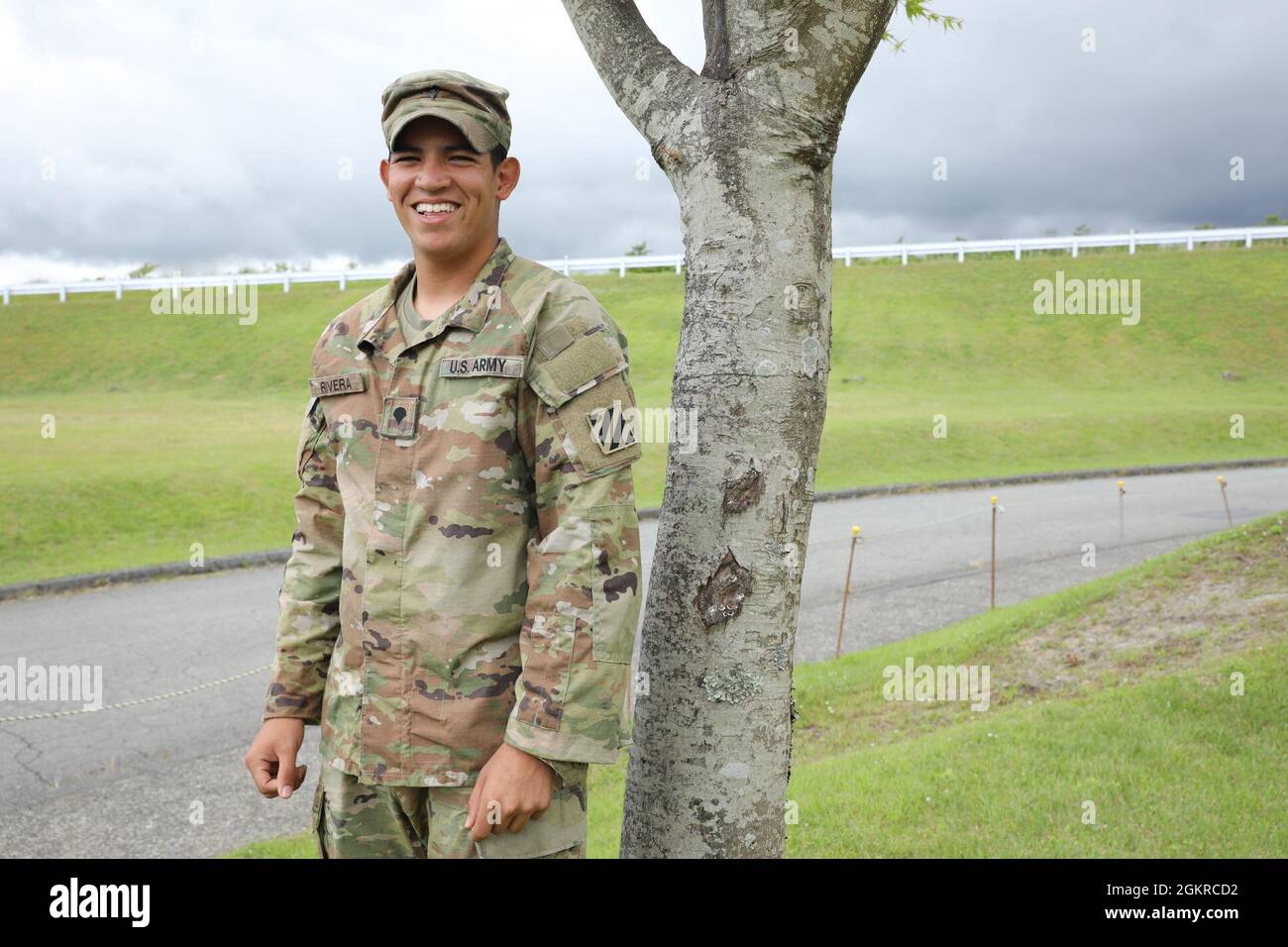 Army Spc. Raul Rivera, an infantryman assigned to 1st Battalion, 28th ...