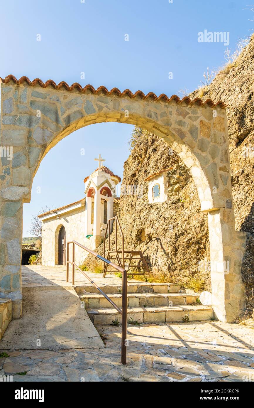 Chapel of the Virgin, Avdellero, Larnaca district, Cyprus, Mediterranean, Europe Stock Photo