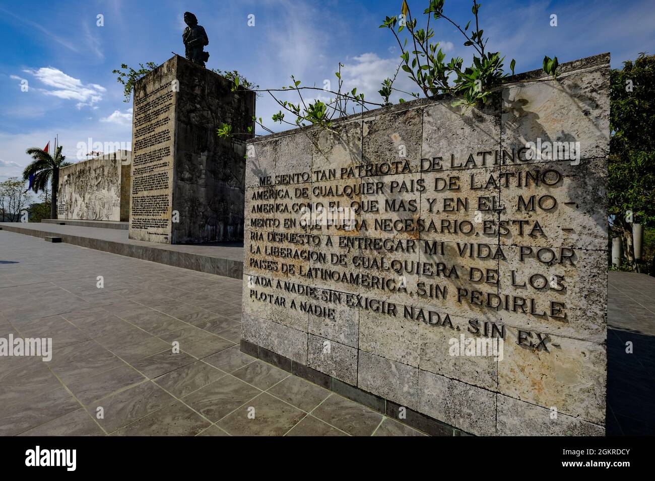 Revolutionary monument to Che Guevara, Santa Clara, Cuba, West Indies, Central America Stock Photo
