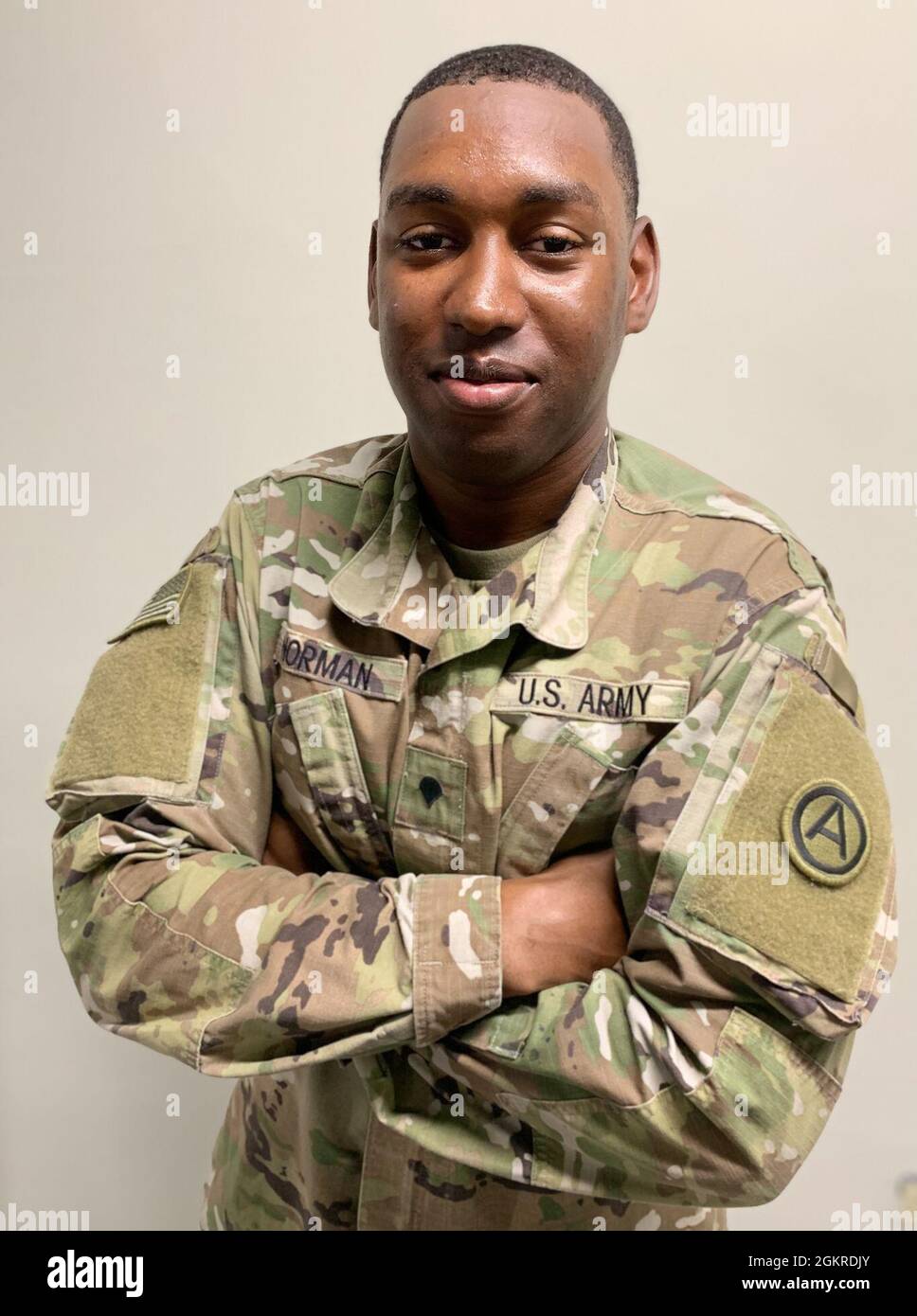 U.S. Army Spc. Khalil Norman, 36BFinance Management Technician (ASGK, 1st Theater Sustainment