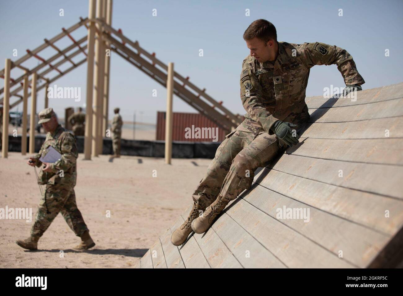 U.S. Army Spc. Omar H. Dacosta, an Infantryman with Company A, 3rd ...