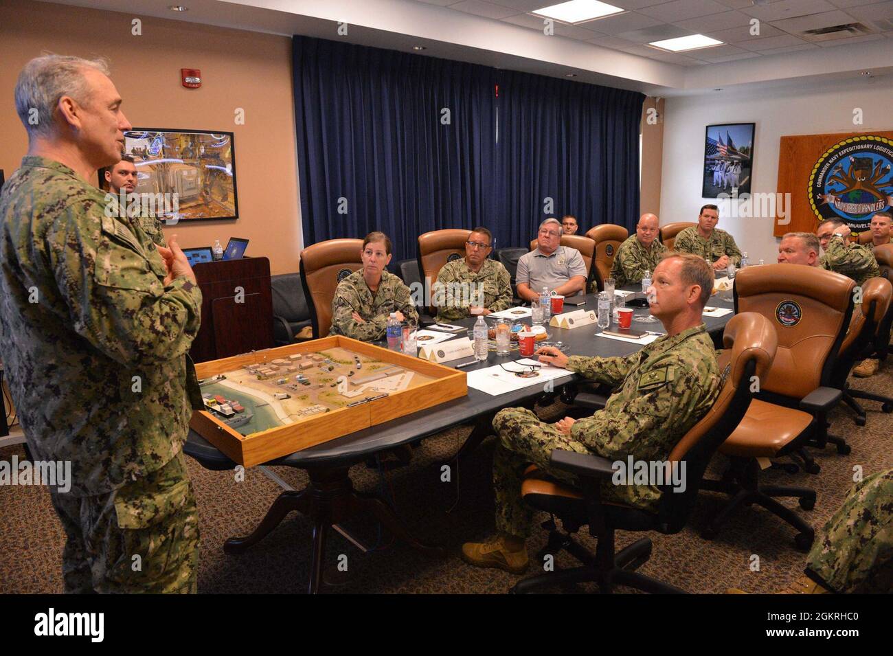 Chief of Navy Reserve Vice Adm. John Mustin Vice Adm. Ricky