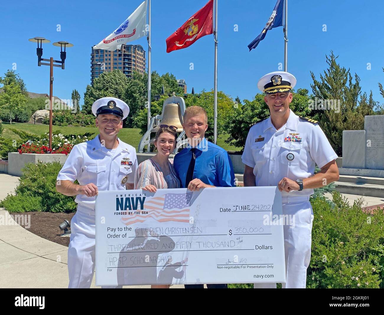 COEUR D’ALENE, Idaho Chief Navy Counselor John Liston, Navy Talent