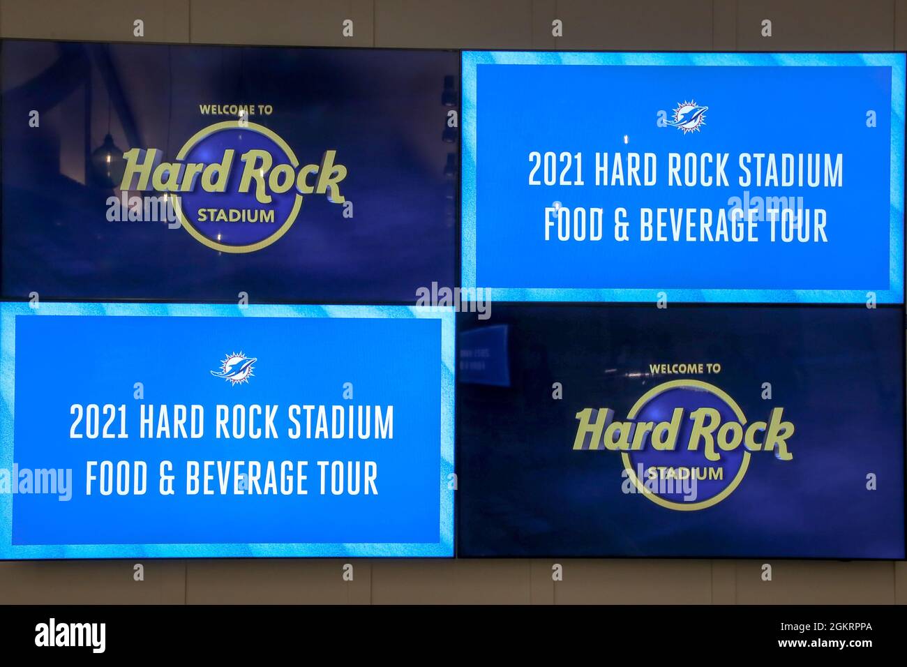 Miami, FL. USA; September 14, 2021; Tuesday, September 14, 2021; Miami, FL.  USA; Broxel Pay CEO and founder, Gustavo Gutierrez, addresses the media  during the Hard Rock Stadium Media Tour and Tasting
