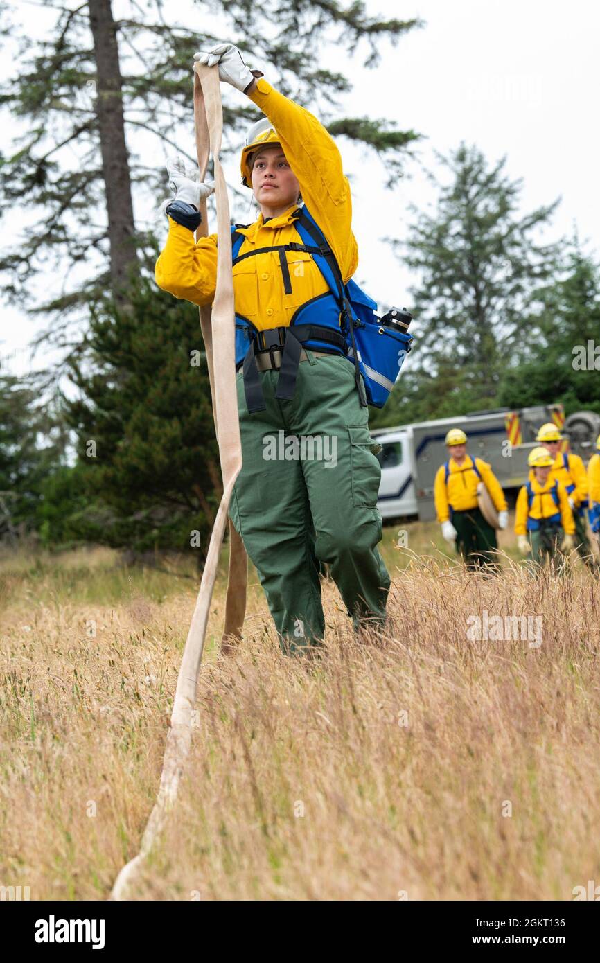 Oregon Air National Guard Senior Airman Selina Rodriguez, assigned to ...