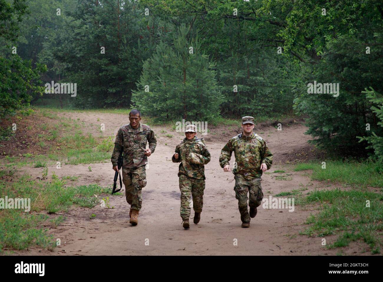 U.S. Army Sgt. Christopher S. Rakestraw (left), a Land and Ammo Non