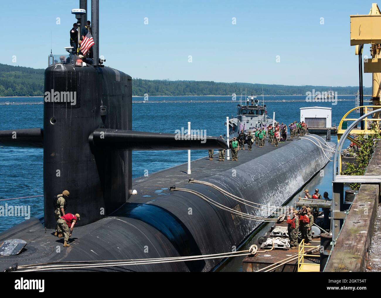 Uss maine ssbn 741 hires stock photography and images Alamy