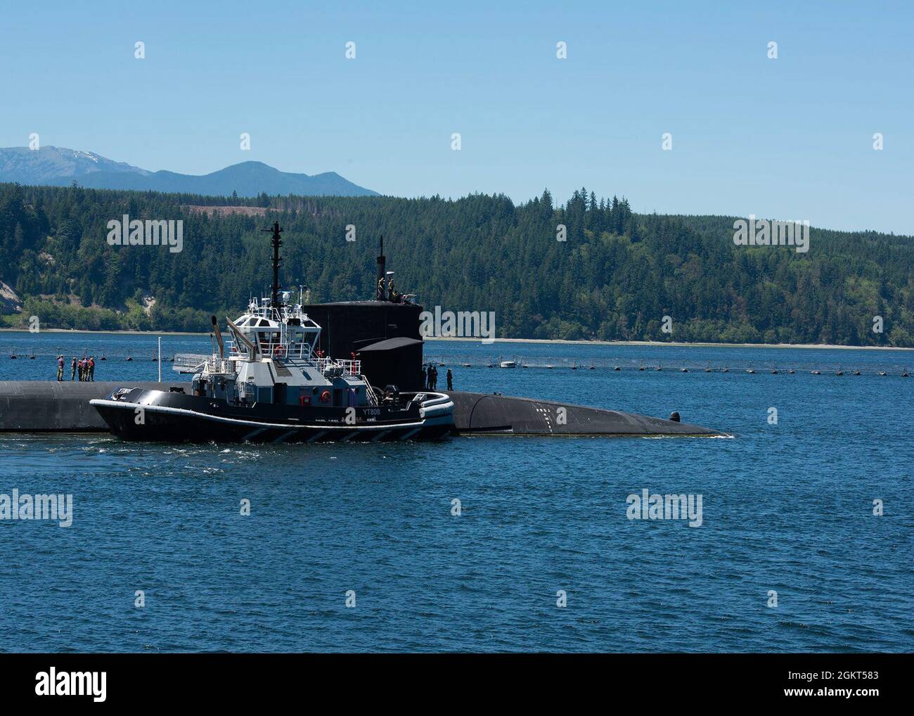 SILVERDALE, Wash. Sailors assigned to the Ohioclass ballistic