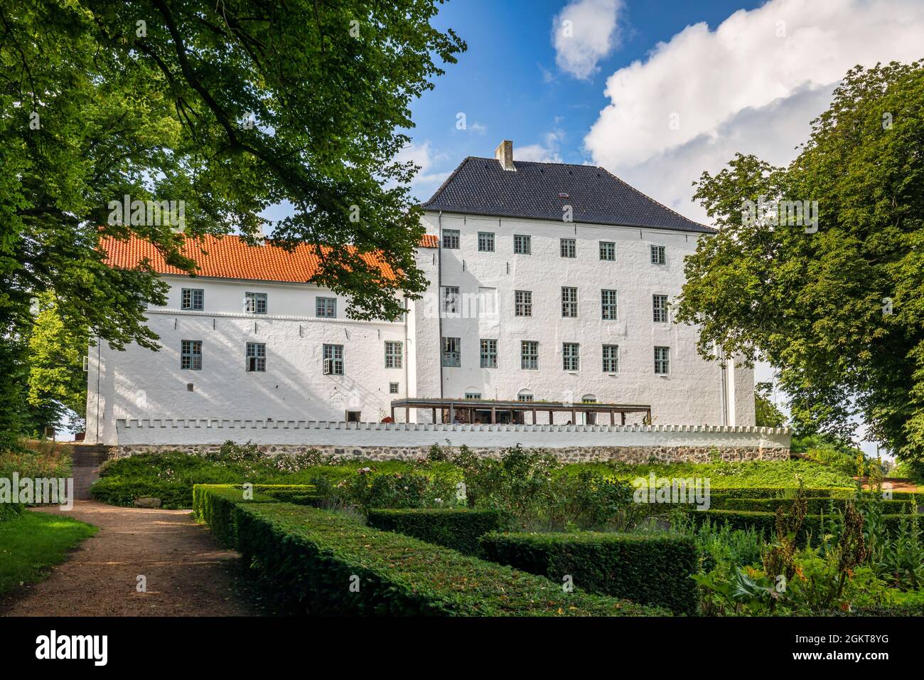 Dragsholm Castle, Zealand, Denmark Stock Photo