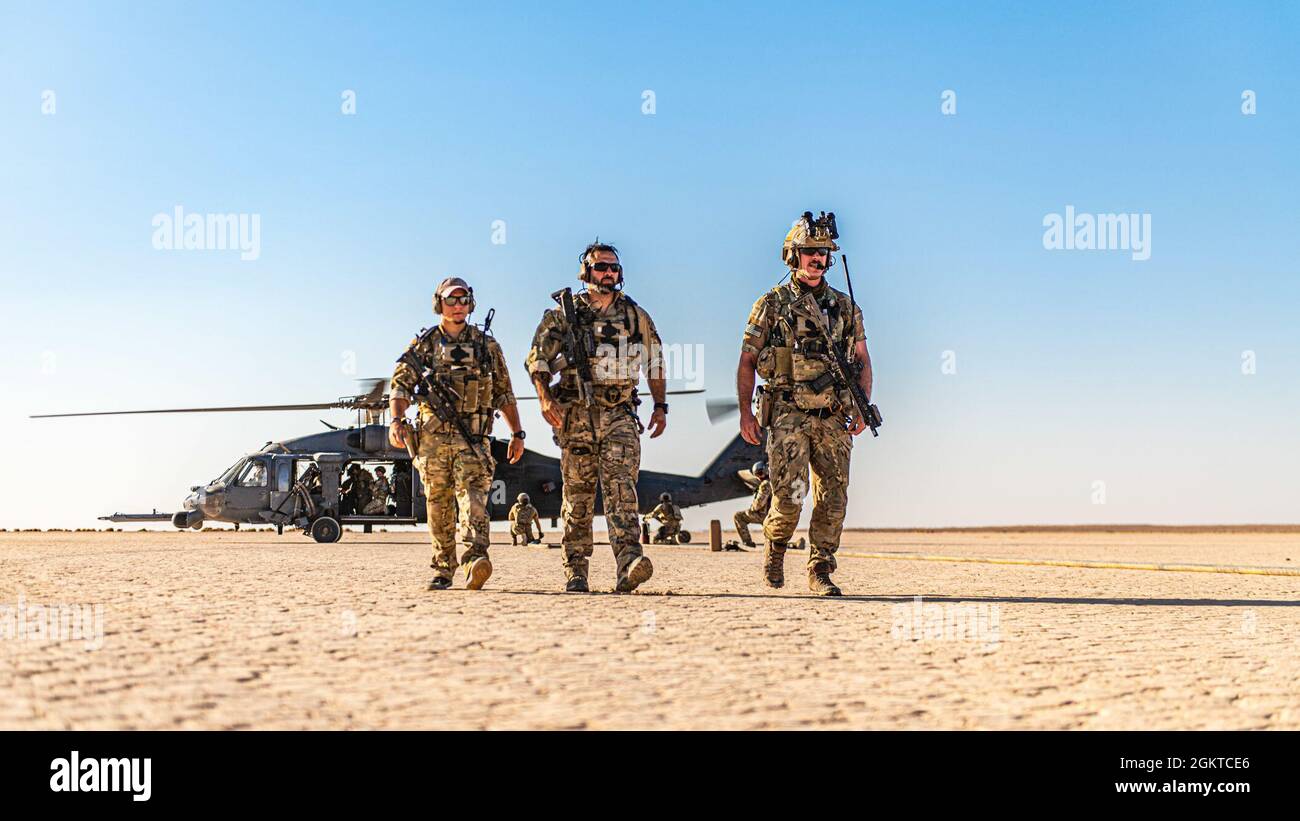 The Airmen at the 26th Expeditionary Rescue Squadron, assigned to the ...