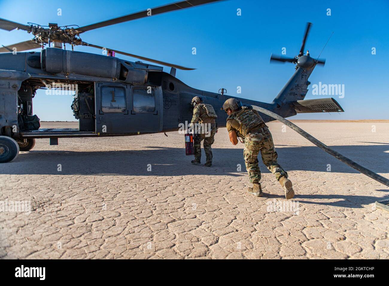 The Airmen at the 26th Expeditionary Rescue Squadron, assigned to the ...