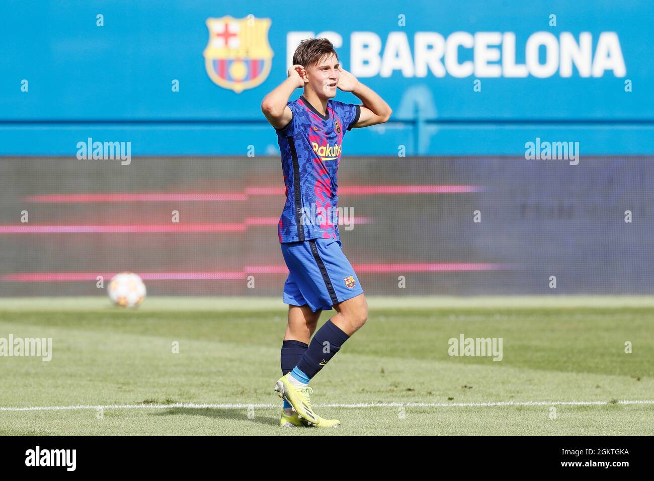 Fabian Luzzi (Barcelona), SEPTEMBER 14, 2021 Football / Soccer