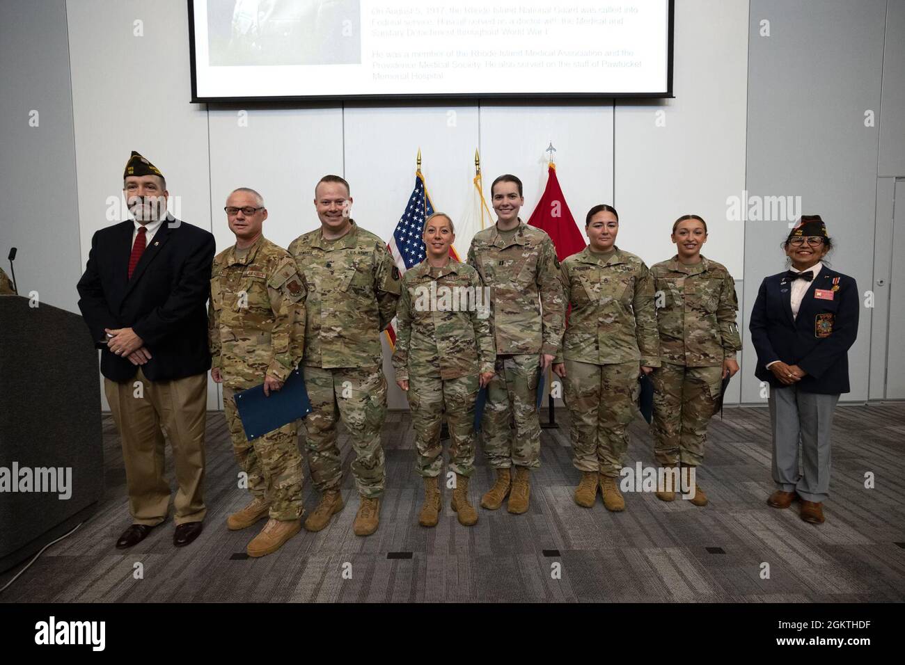 Matthew Mccoy, State Adjutant For The Rhode Island Veterans Of Foreign 