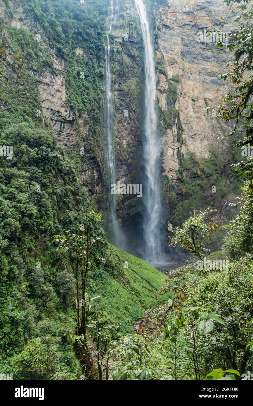 Catarata de Gocta - one of the highest waterfalls in the world ...