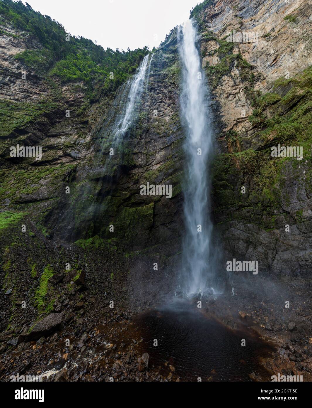 Catarata de Gocta - one of the highest waterfalls in the world ...