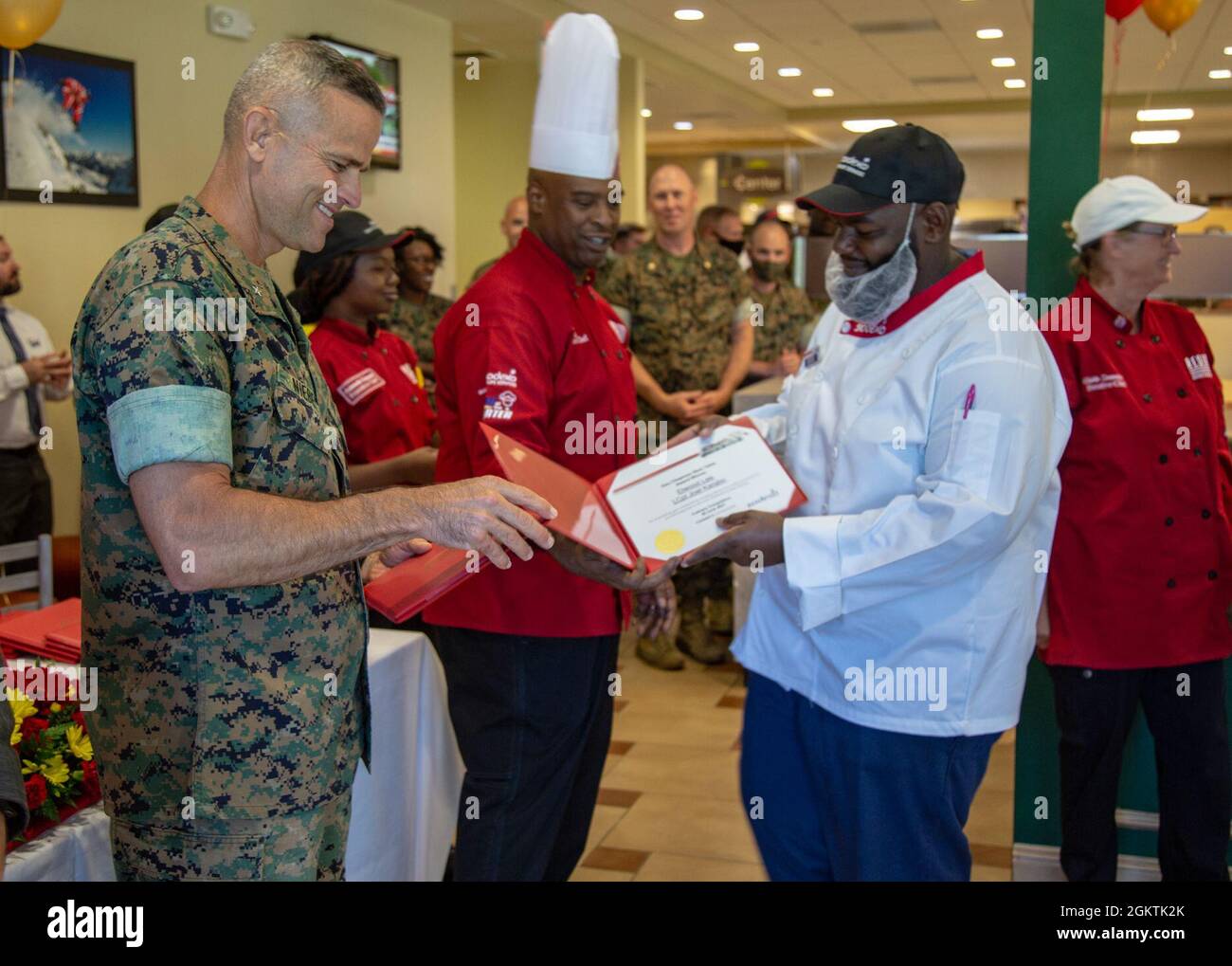 Culinary team of the quarter competition hires stock photography and