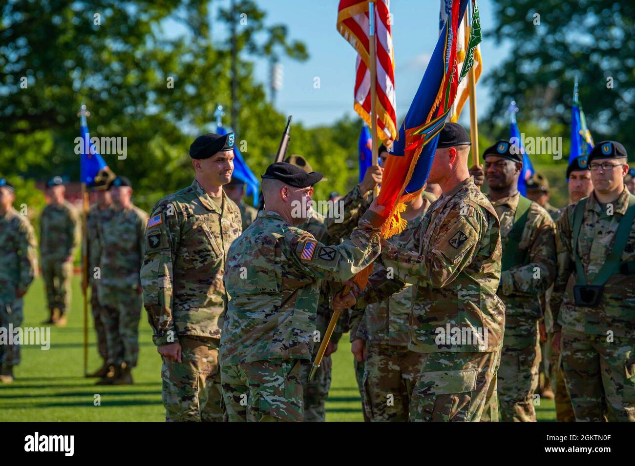 U.S. Army Col. Mark Miller assumes command of the 128th Aviation ...