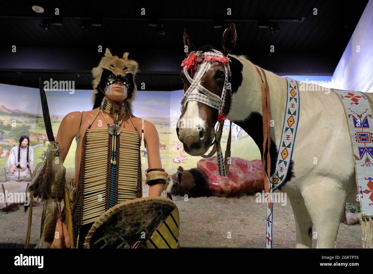 The outfit "Wind in His Hair" wear in movie Dances with Wolves display