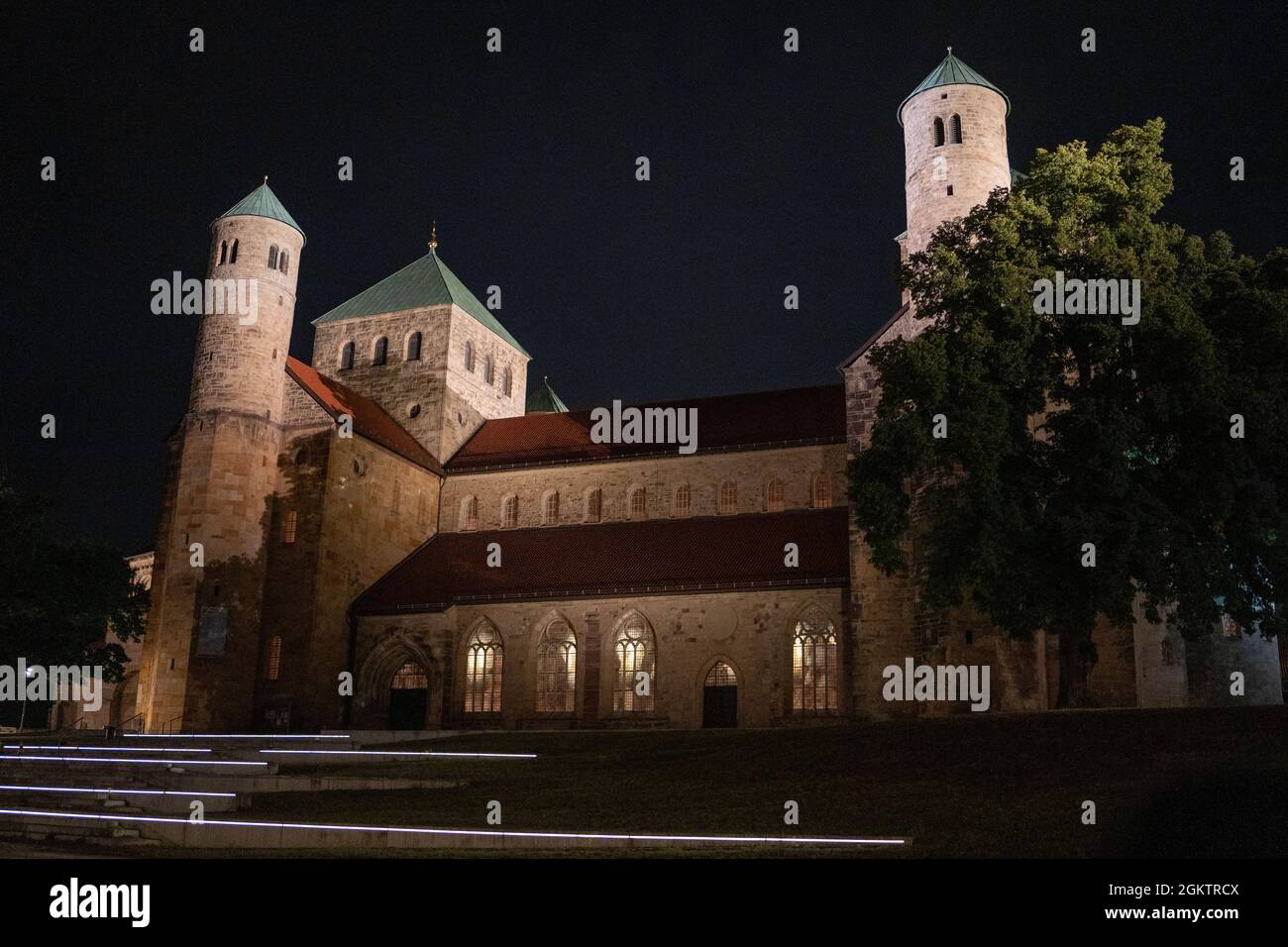 St michael's church hildesheim hi-res stock photography and images - Alamy
